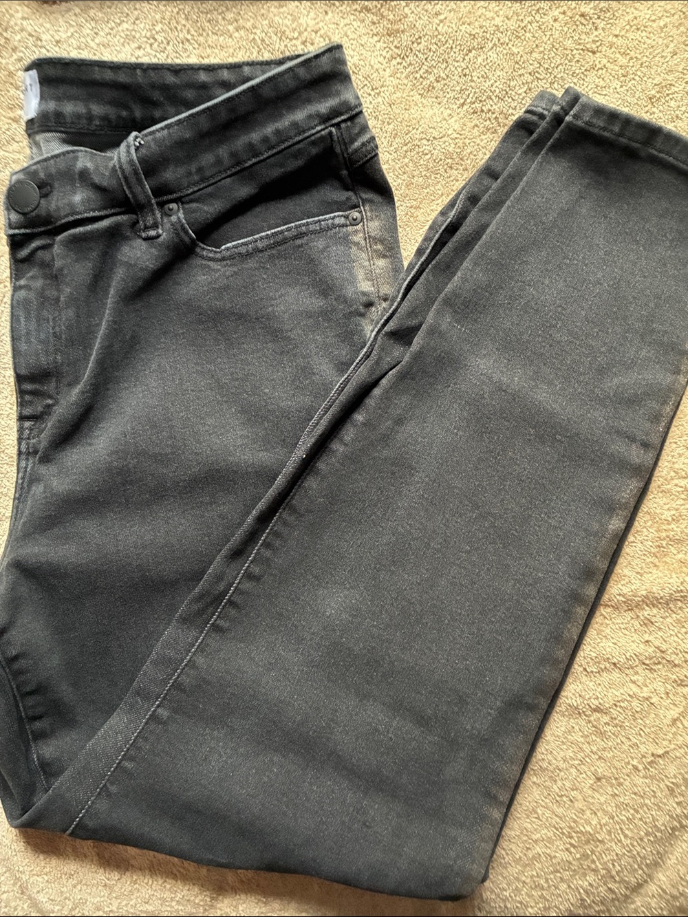 Lane Bryant 16 Women's Skinny Jeans in Washed Black